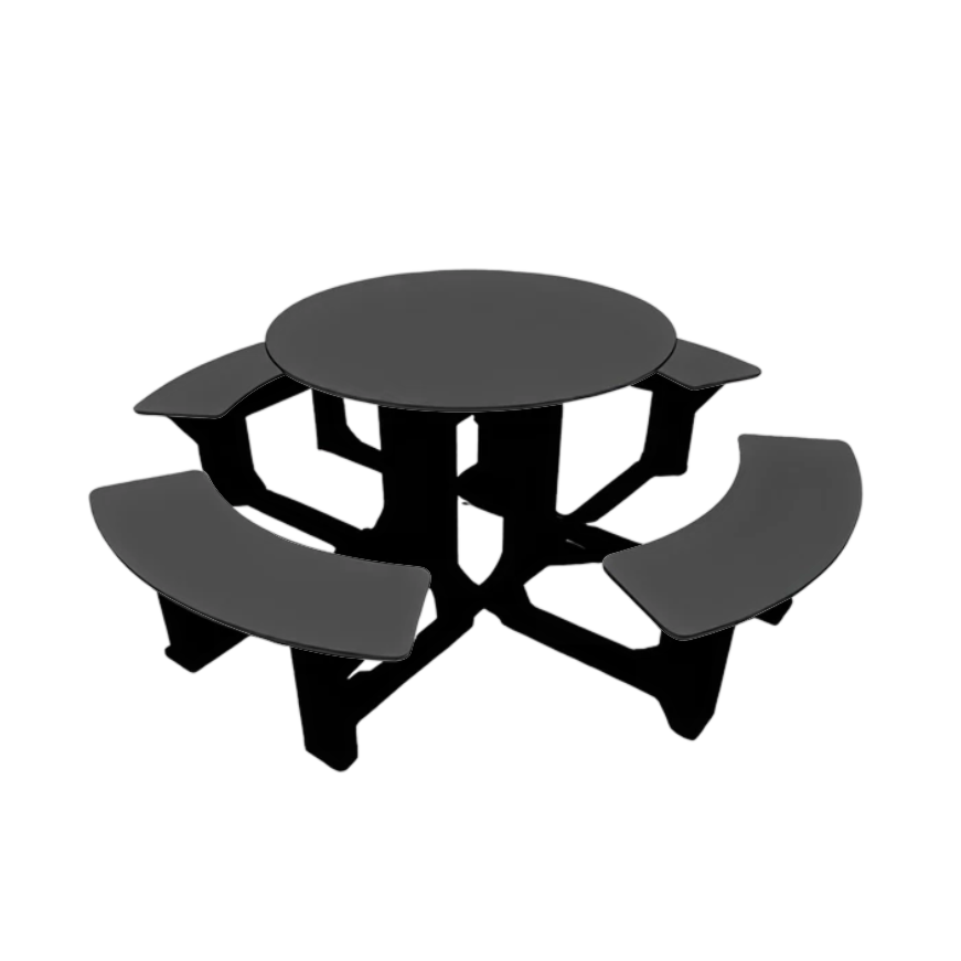 Round Picnic Table